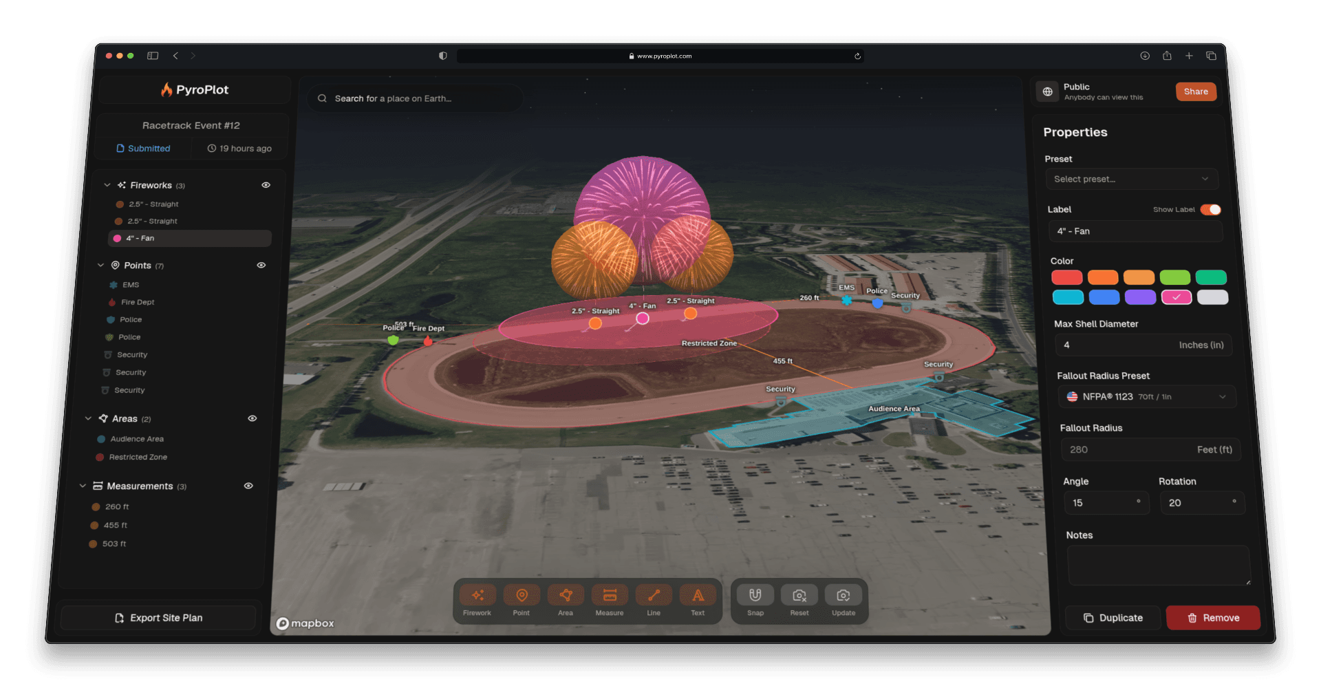 Pyro Plot app